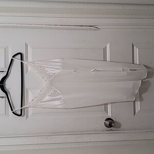 VINTAGE DELICATES‎ WOMEN'S LINGERIE IVORY ADJUSTABLE STRAP SIZE XL